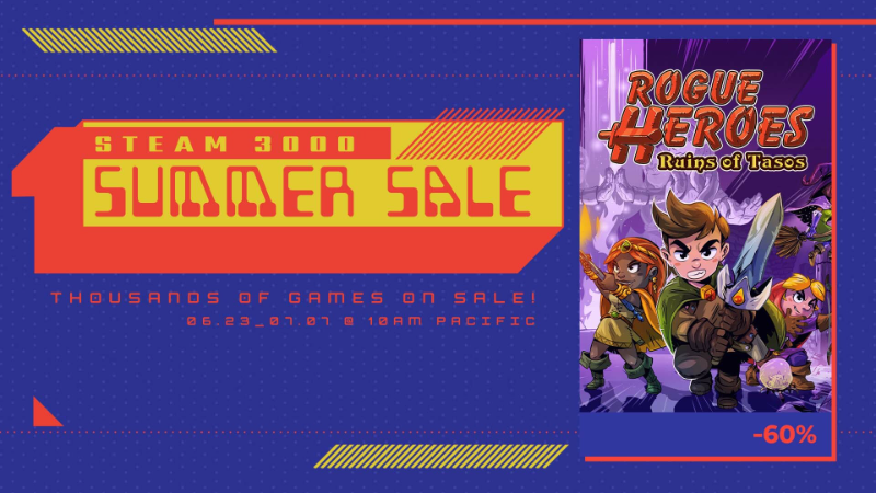 Save 60% on Rogue Heroes: Ruins of Tasos!