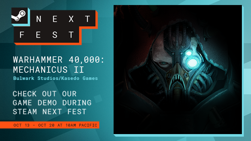 Mechanicus II Demo is in Next Fest!