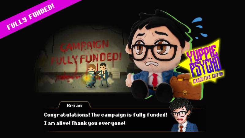 Yuppie Psycho: Executive Edition - Plushie Fully Funded!💼 - Steam News