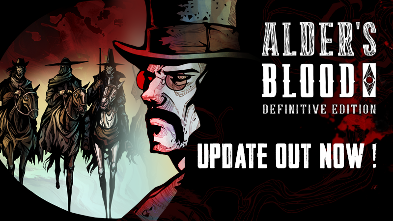 Alder's Blood is now Alder's Blood: Definitive Edition!
