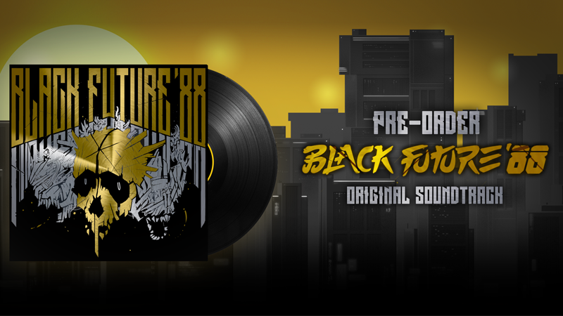 Pre-Order the LP Original Soundtrack from Black Future '88