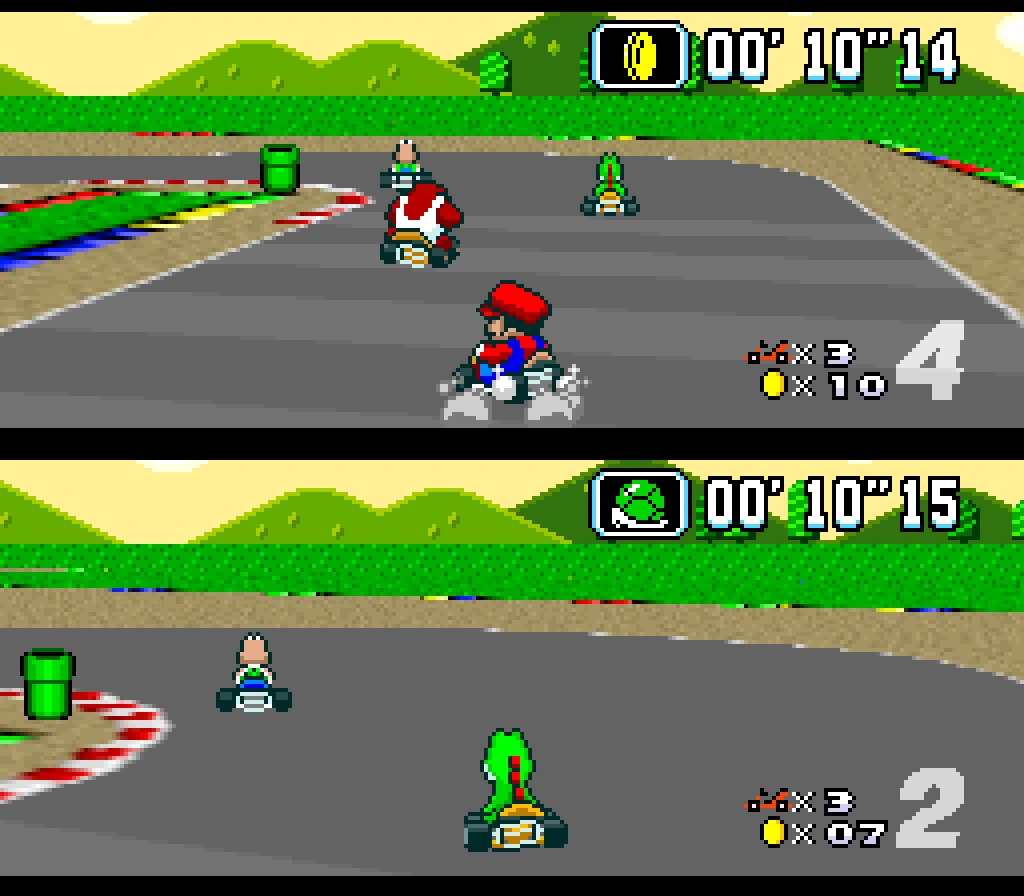 Jogo Super Mario Kart - Super Nintendo - Space Tech's Store