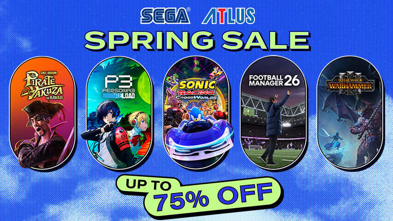 SEGA | ATLUS Spring Sale