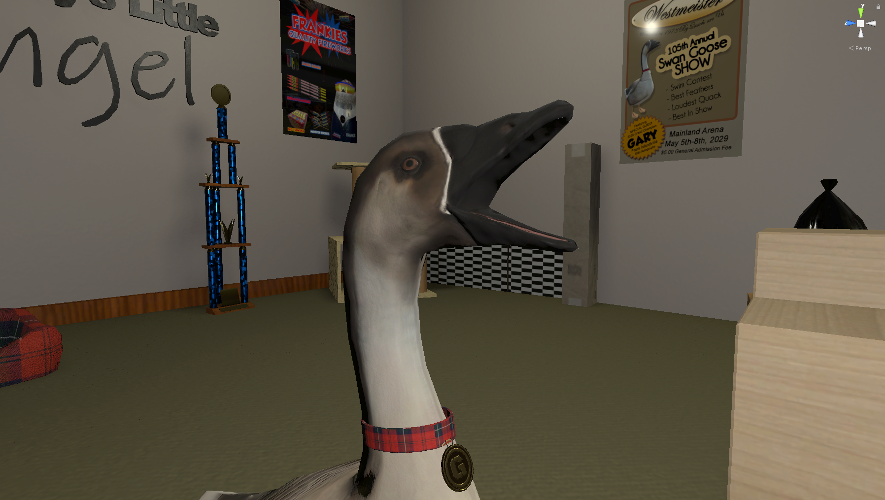 Yummy trophy in Untitled Goose Game