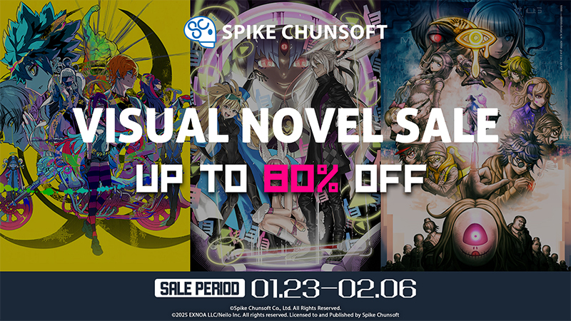 Spike Chunsoft 2026 Visual Novel Sale