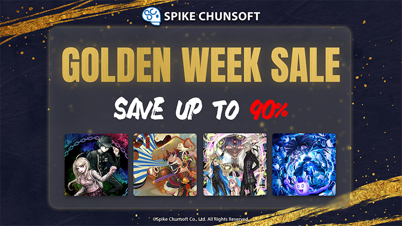 Spike Chunsoft Golden Week Sale 2026