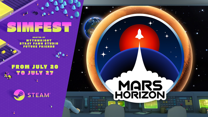 Mars Horizon is Part of SimFest 2026 🚀