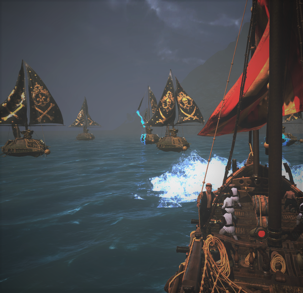 Plunder Scourge of the Sea is a pirate-themed open world survival