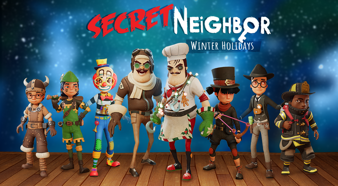 Secret Neighbor meets Hello Neighbor 2 this Halloween