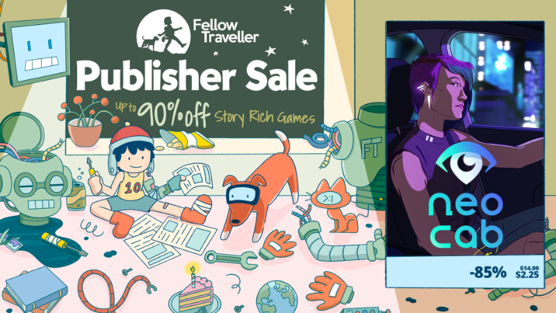 Neo Cab - 80% Off During the Fellow Traveller Publisher Sale!