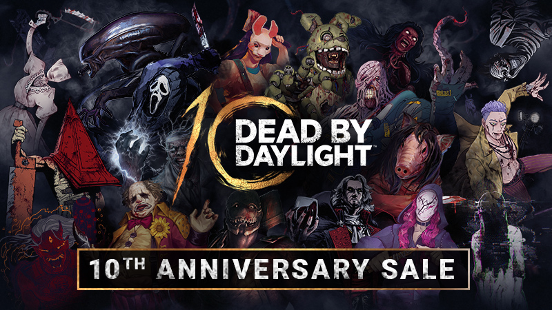 Dead by Daylight 10th Anniversary Sale