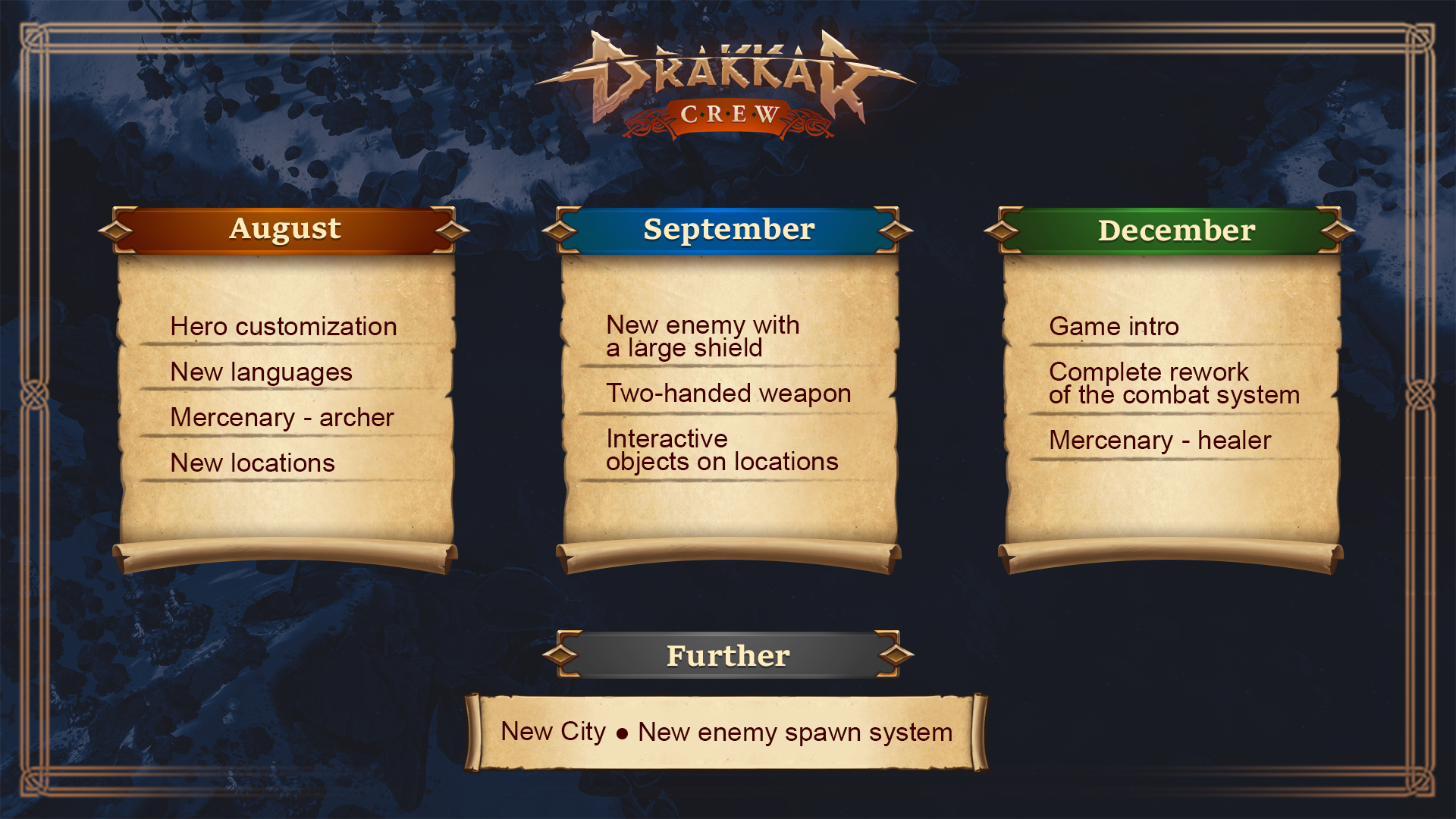 NEWS - Drakkar Crew : Feuille de route 2024 1 f719a1697d639d3d5ddc3c97ae5300fb300d4260 | RPG Jeuxvidéo