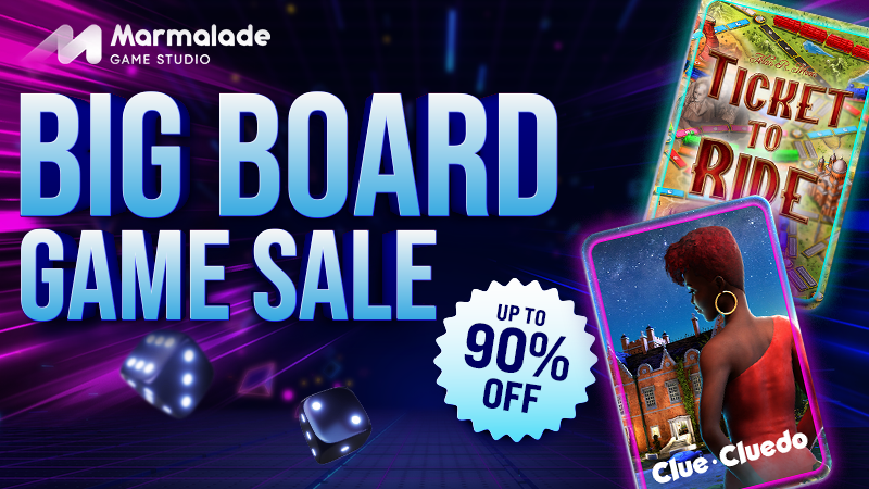 Marmalade Game Studio Big Board Game Sale