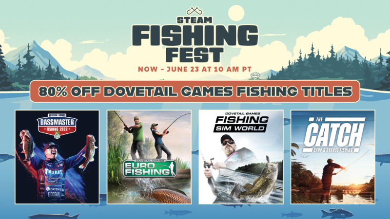 New Discounts in the Steam Fishing Fest 2025