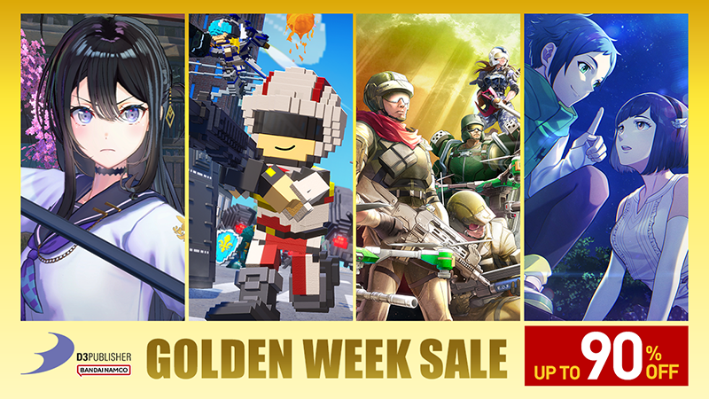SAVE UP TO 90% OFF! GOLDEN WEEK SALE