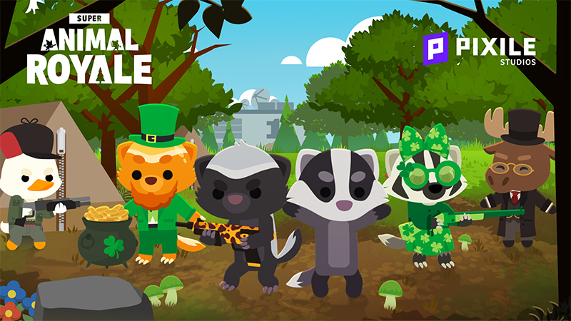 Super Animal Royale - v0.96.8: Badger Badger Mushroom Mushroom St ...