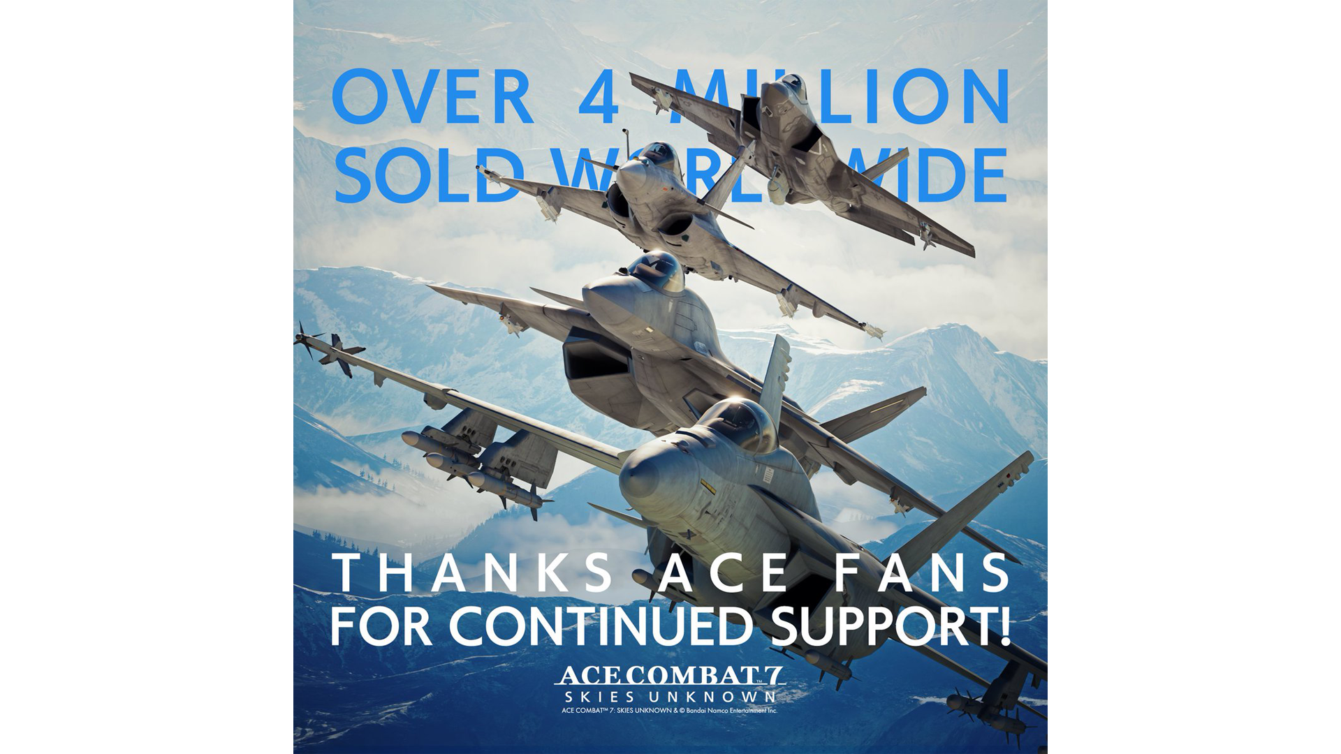 ACE COMBAT™ 7: SKIES UNKNOWN 3rd Anniversary Free Update is