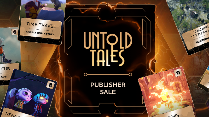 ✨🃏 Build Your Perfect Gaming Deck, Experience Untold Tales Publisher Sale 🎴✨
