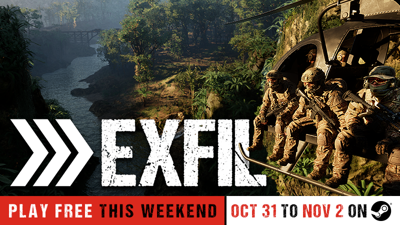 🎯 EXFIL Free Weekend – Live Now! (October 31 to November 2)
