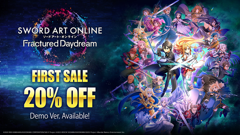 SWORD ART ONLINE Fractured Daydream Demo Version Released