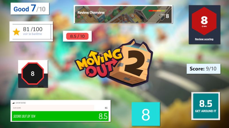 The Moving Out 2 reviews are in!
