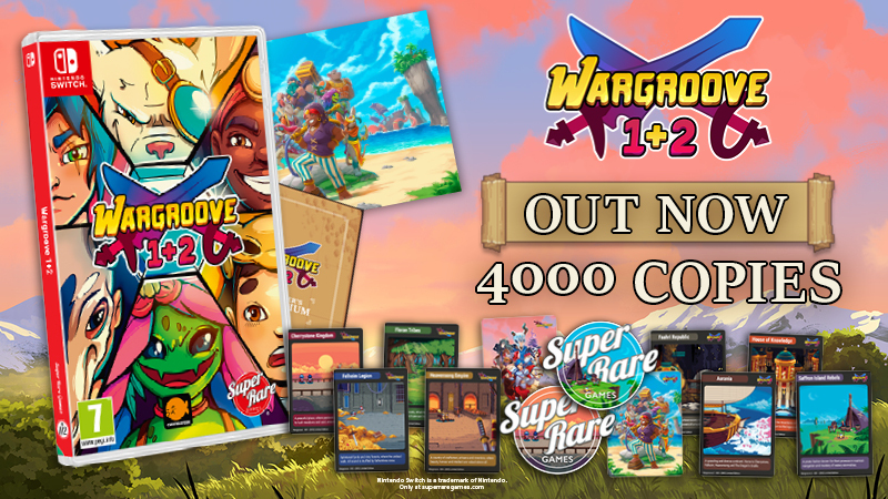 Wargroove 1+2 Physical Edition for Nintendo Switch OUT NOW!!
