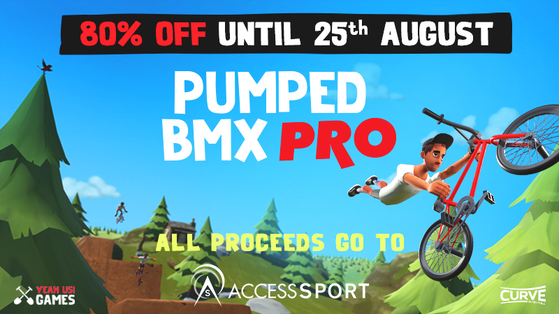 Celebrate the historic BMX Olympics success with 80% off Pumped BMX Pro