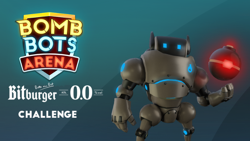 Bomb Bots Arena - Bitburger 0.0% Challenge - Steam News