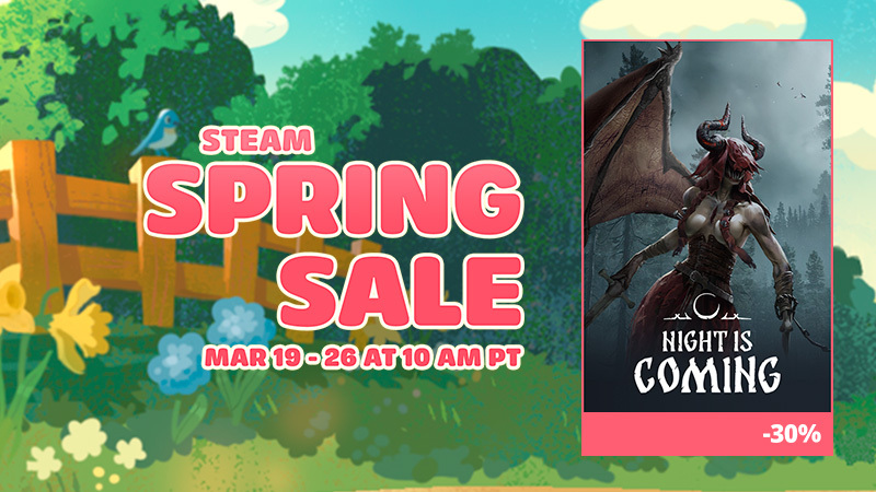 Steam Spring Sale Has Started!
