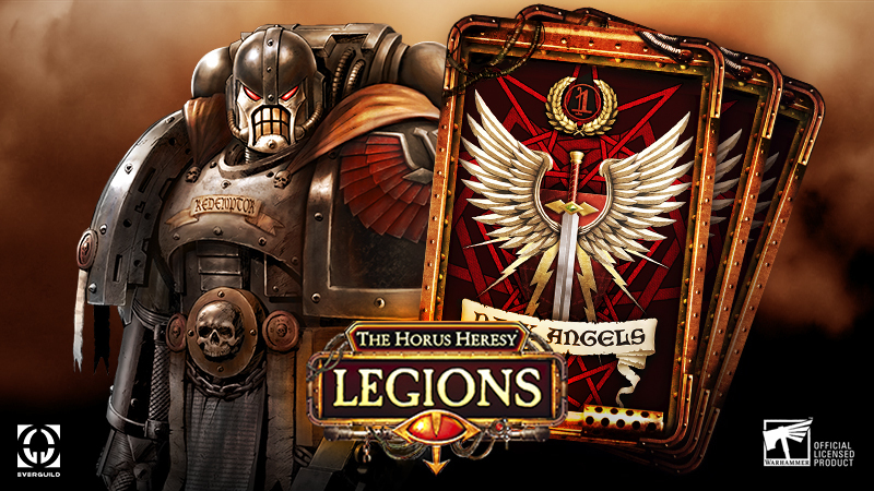 Warhammer The Horus Heresy: Legions - Dark Angels Deck Offer - Steam News