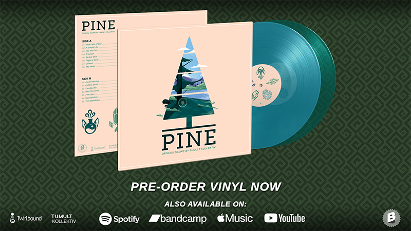 The Pine Original Soundtrack is coming to vinyl - pre-orders live now!