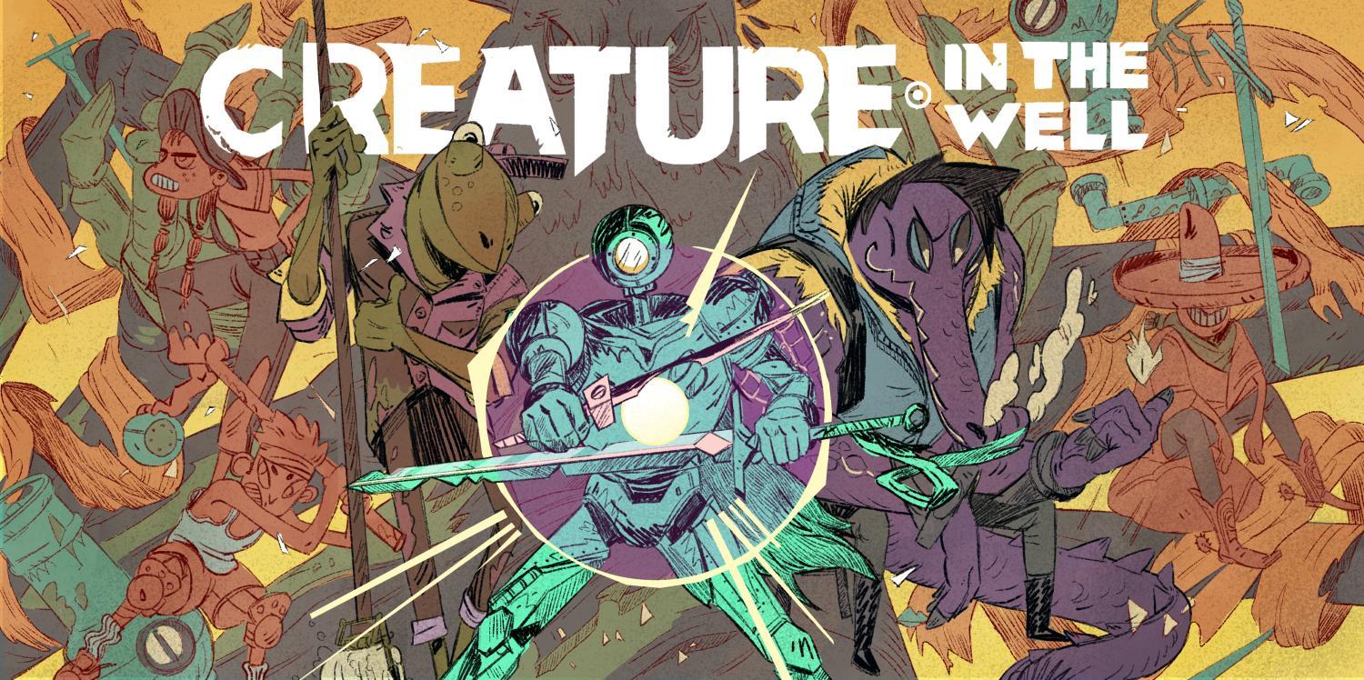 Creature in the well. Creature in the wall. the creature игра лого. the well. creature in the wall game tile.