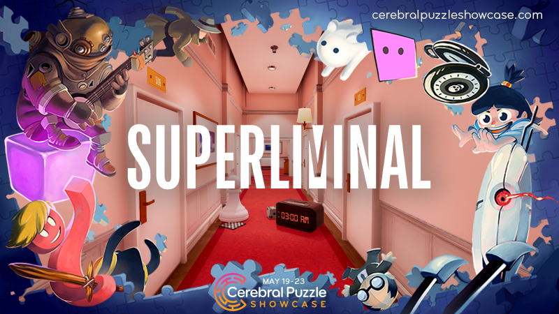 Superliminal is 50% off as part of the Cerebral Puzzle Showcase weekend!