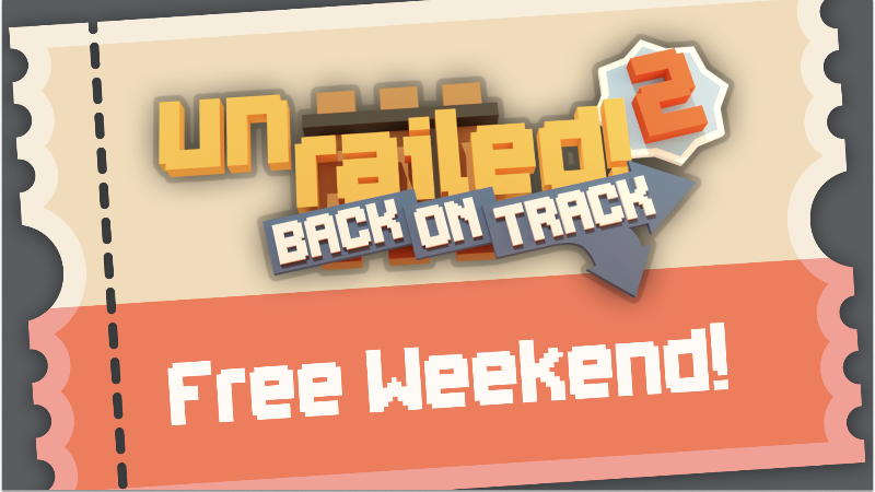 Unrailed 2 Free Weekend Incoming!