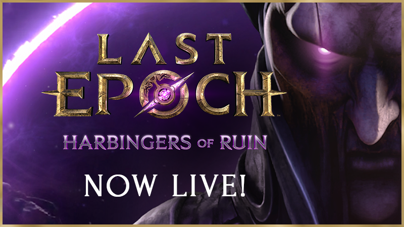 Last Epoch - Last Epoch Patch 1.1 Is Live! - Steam News