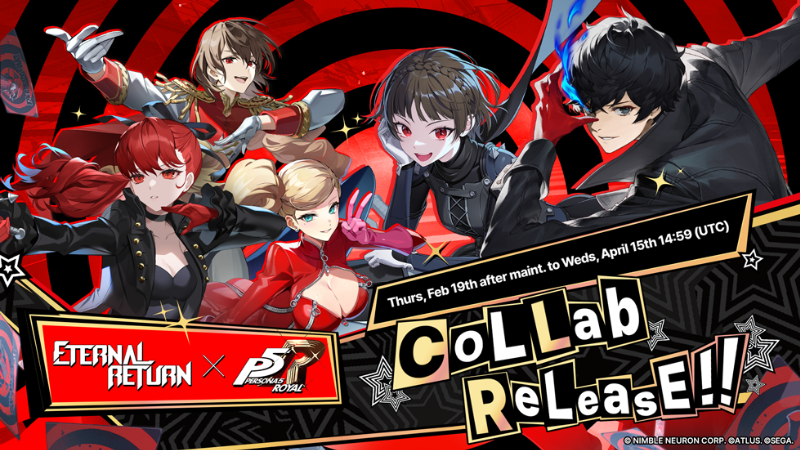 Eternal Return X Persona 5 Royal Collab Release!