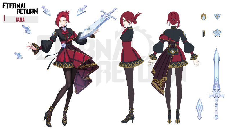 Eternal Return - [New Character] Tazia Concept Art - Steam News