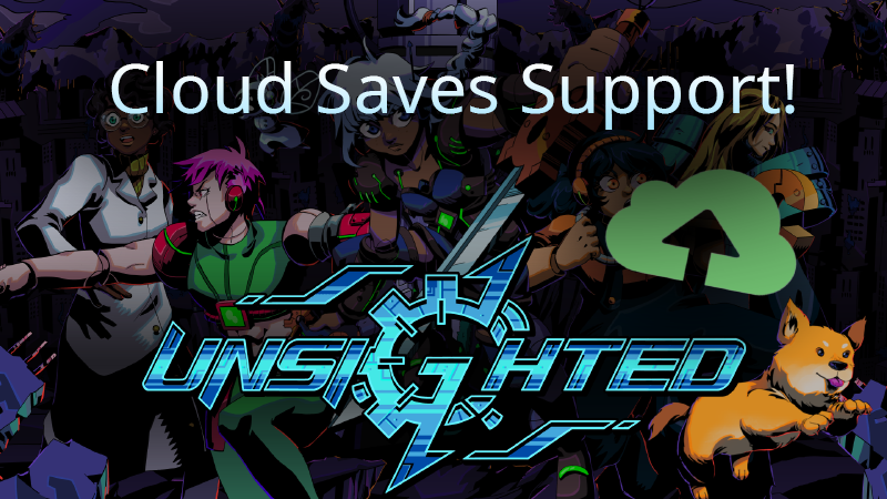 Cloud Save support added for Steam Deck and all Steam platforms!