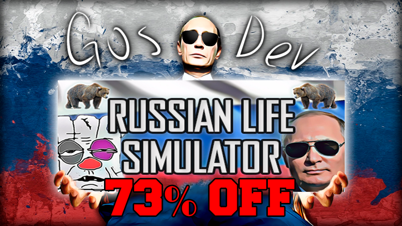 Russian Life Simulator - 73% discount during next two week! - Steam News