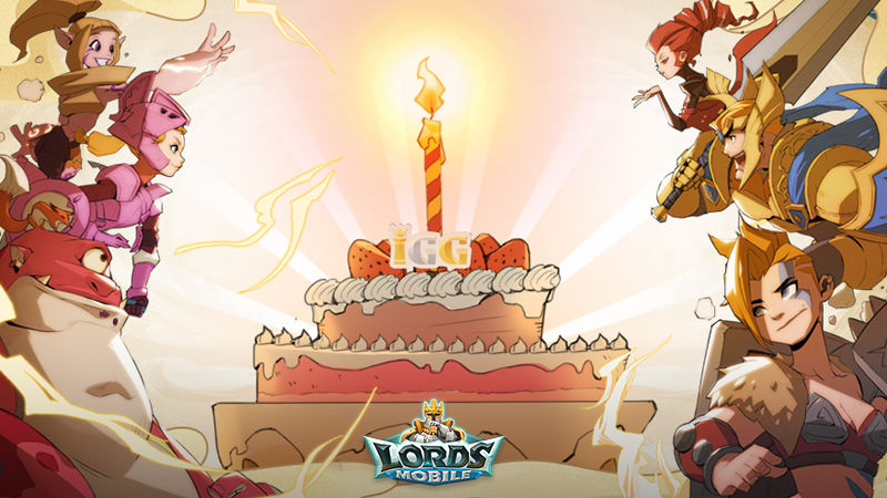 Lords Mobile - Happy 15th Anniversary, IGG! We're looking