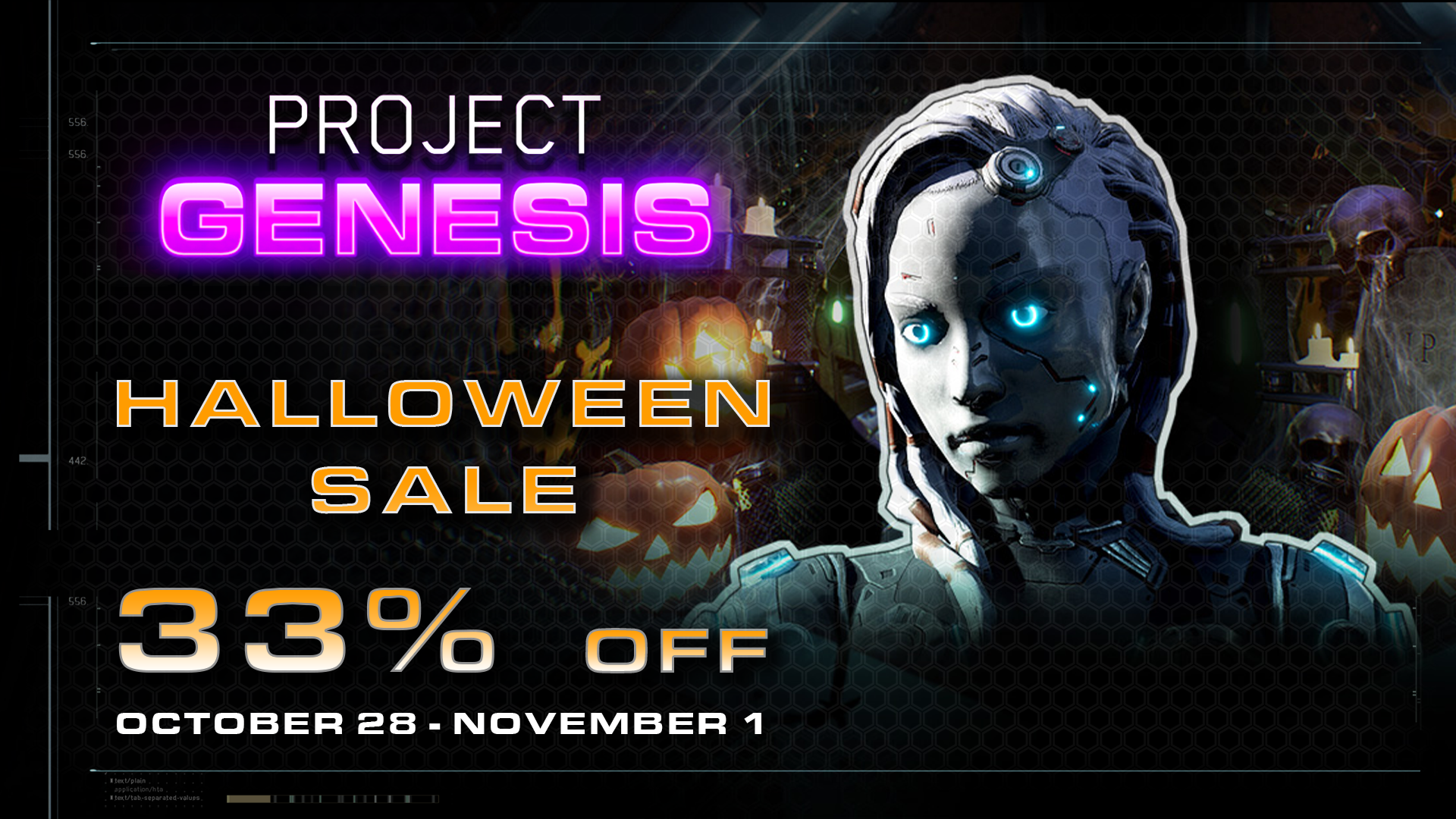 Project Genesis - Play to Earn Limited Time Halloween Badges - Steam News