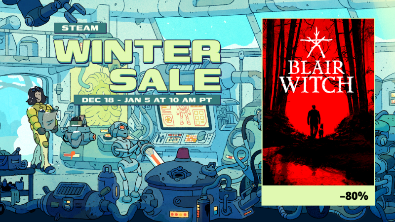 Blair Witch — 80% Off on Steam Winter Sale!
