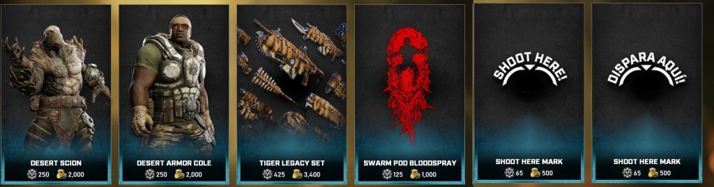 Gears of War 4's Gilded RAAM Challenge Gives Rewards for Gears 5