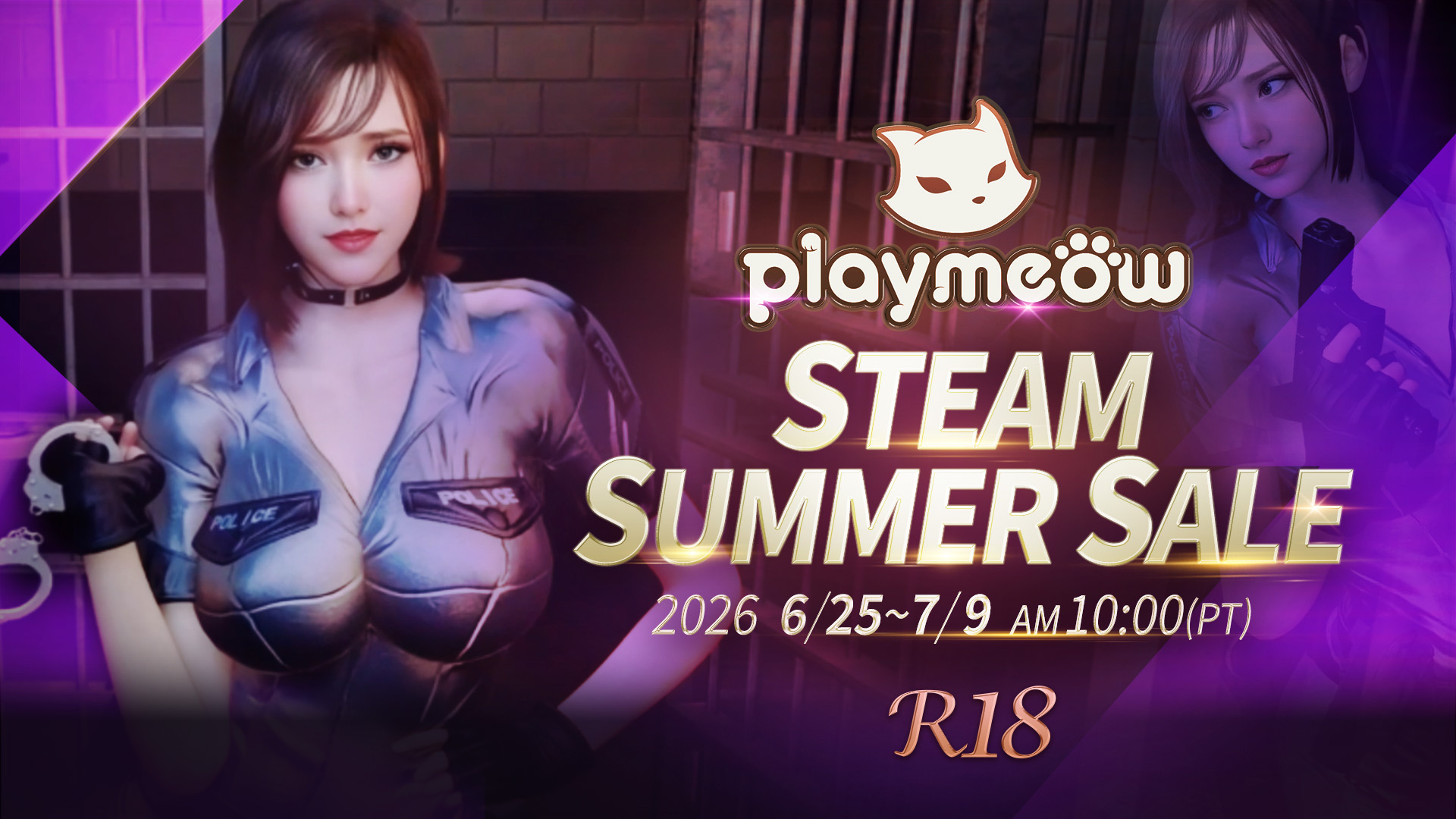 【Playmeow】The Temperature Is Rising. Our Prices Aren't! 《Steam Summer Sale》😻🏖️