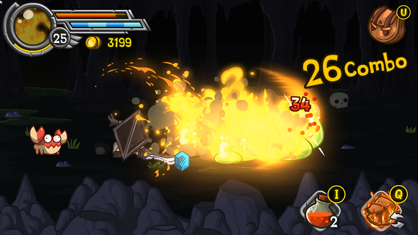 Wonder Blade review: Thank you, but this gameplay is from another Castle ( Crashers)