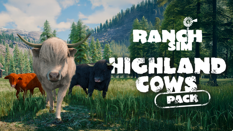 Coming May 25: Quality of Life Game Update + Highland Cows Pack Paid DLC