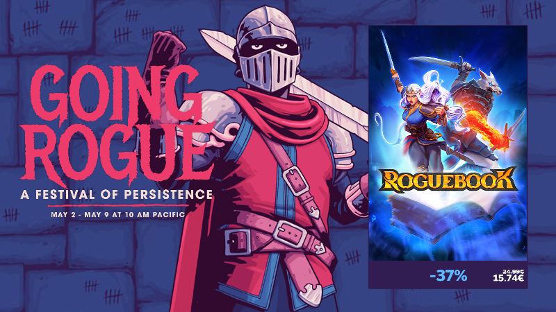 Roguebook + All DLC On Sale in the Going Rogue Event!