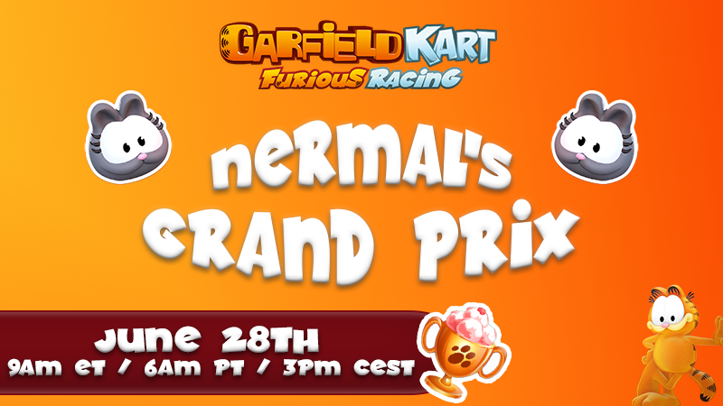 Garfield Kart - Furious Racing - 🏎️ Nermal's Grand Prix 🏎️ - Steam News