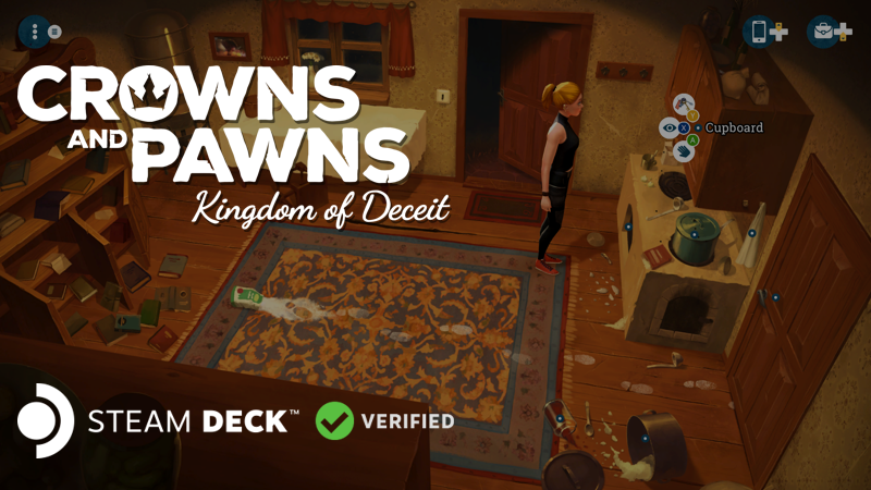 Trader Games - CROWNS AND PAWNS: KINGDOM OF DECEIT  3000.EX  SWITCH UK New Game In Englishfrancaisdees Super Rare Games 111 0640516583125