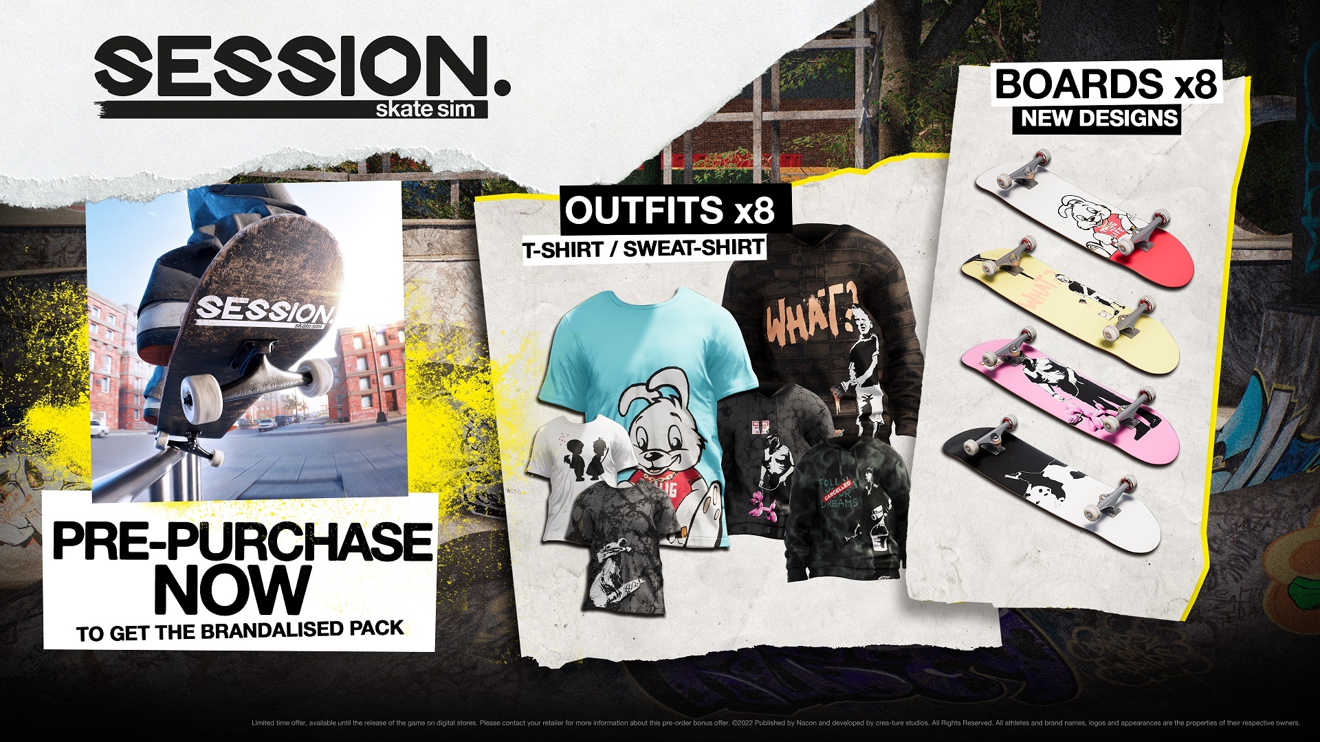 Session: Skate Sim Brandalised® Pack on Steam